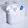 TWS 5.0 i12s Wireless Bluetooth Earbuds - White