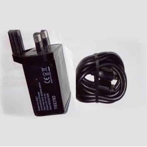 Tecno 2-in-1 Travel Adapter Fast Charger for Android - Black Shopwice Tecno 2-in-1 Travel Adapter Fast Charger for Android - Black