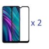 2 Pack Tempered Glass Screen Protector For Infinix Hot8 (X650) - Black Shopwice 2 Pack Tempered Glass Screen Protector For Infinix Hot8 (X650) - Black
