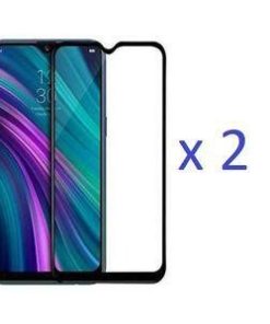 2 Pack Tempered Glass Screen Protector For Infinix Hot8 (X650) - Black
