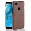 Infinix Hot 8 Case Leather Phone Case Cover - Brown Shopwice Infinix Hot 8 Case Leather Phone Case Cover - Brown