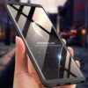 Samsung Galaxy Note 8 Ultra-Thin Slim Hard PC 360 Degree Full Body Protective Cover - Black