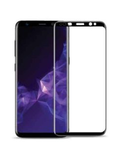 Samsung Galaxy S8 plus / S9 Plus Tempered Glass Screen Protector - Black