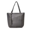 PU Leather Women Shoulder/Hand Bag Set - Dark Grey