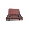 ICONA ILGSM-201B 2 Burner Table Top Gas Stove - Brown