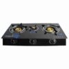 ICONA ILGSG-301D Table Top Gas Cooker - 3 Burner Black/Blue