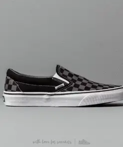 Vans Classic Slip-On Black Checkerboard Shopwice Vans Classic Slip-On Black Checkerboard
