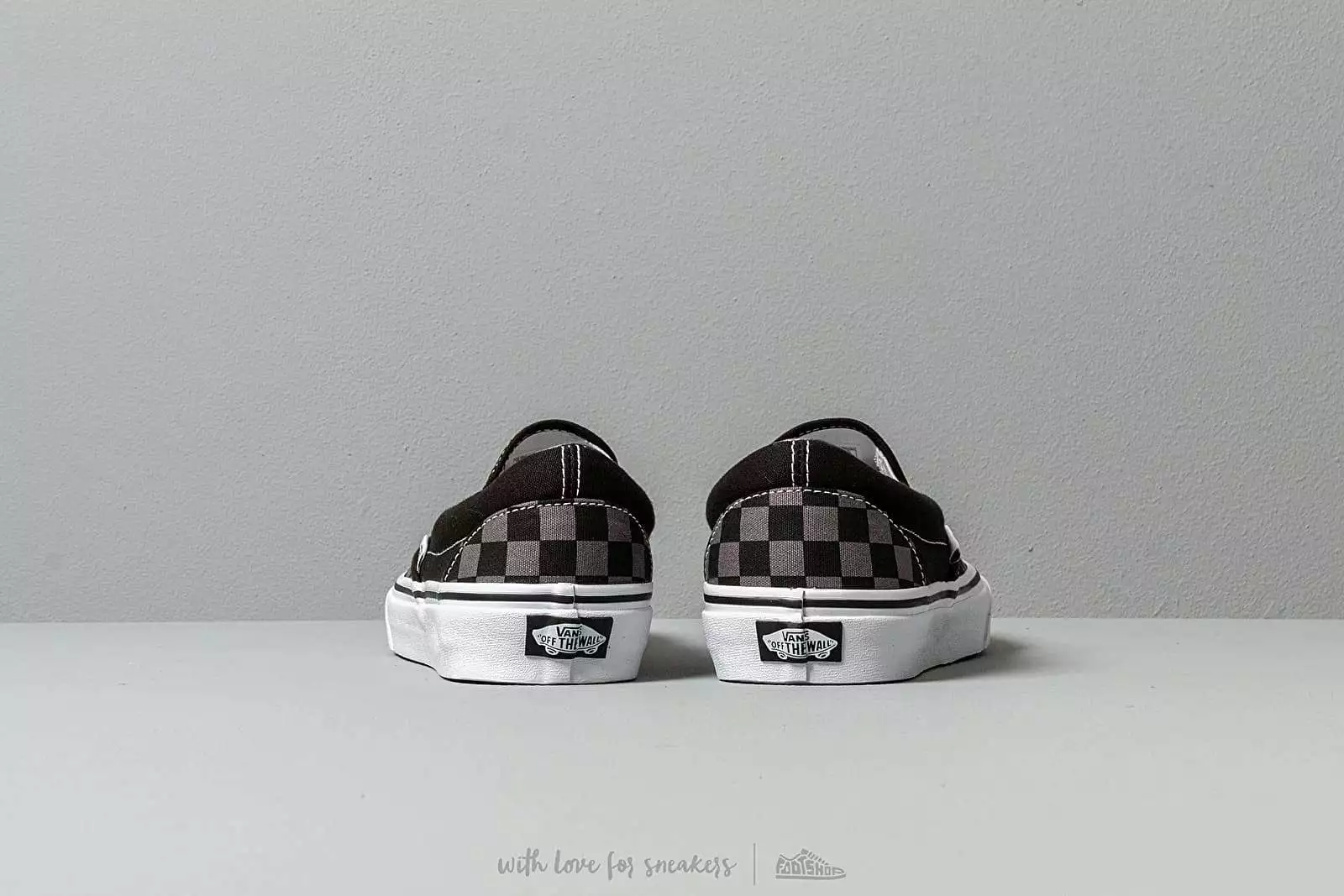Vans Classic Slip-On Black Checkerboard Shopwice Vans Classic Slip-On Black Checkerboard
