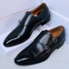 Frank Perry Double Monk Strap shoe