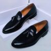 Frank Perry Black Tassel Shoe
