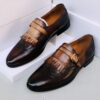 Frank Perry Monk Strap Tassel Shoe