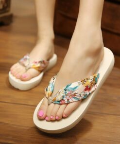 Sweet Fashion Colorful Flip Flops Women Slipper