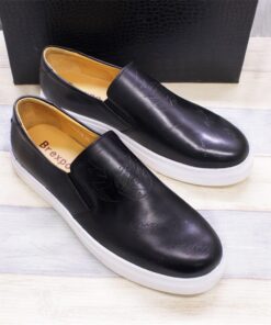 Brexpo Handmade Brown Leather Perforated Slip On Shopwice Brexpo Handmade Brown Leather Perforated Slip On