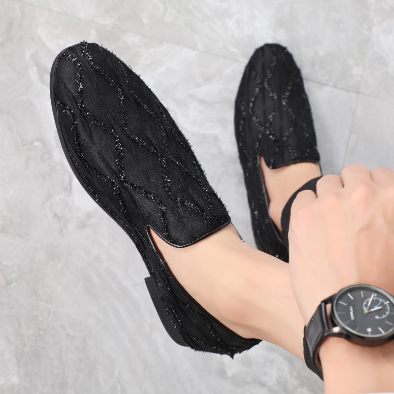 Bright Line Round Toe Slip-on Loafers CP327 Shopwice Bright Line Round Toe Slip-on Loafers CP327