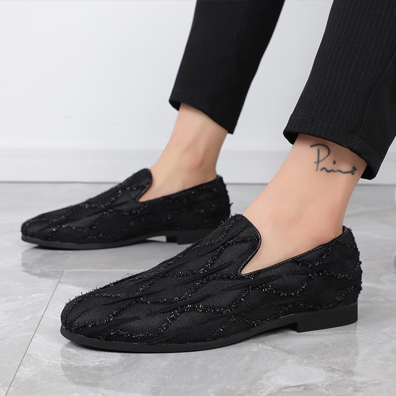 Bright Line Round Toe Slip-on Loafers CP327 Shopwice Bright Line Round Toe Slip-on Loafers CP327