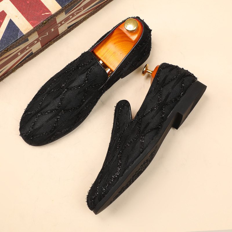 Bright Line Round Toe Slip-on Loafers CP327 Shopwice Bright Line Round Toe Slip-on Loafers CP327