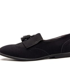 Fringe Brogue Faux Suede Kiltie Tassel Loafers CP020 Shopwice Fringe Brogue Faux Suede Kiltie Tassel Loafers CP020