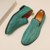 Smudge Simple Round Toe Slip-on Loafers CP328 Shopwice Smudge Simple Round Toe Slip-on Loafers CP328