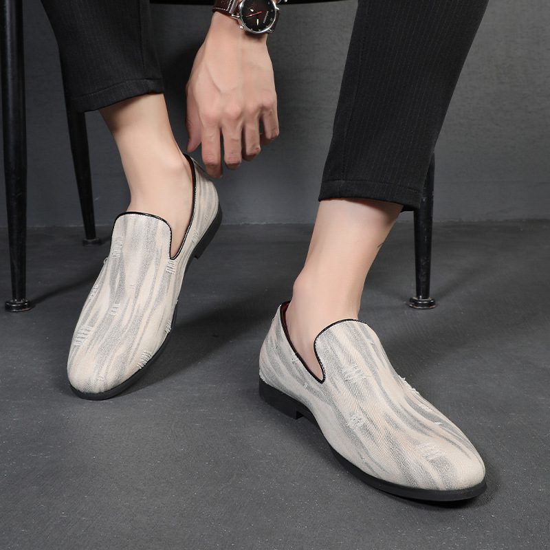 Smudge Simple Round Toe Slip-on Loafers CP328 Shopwice Smudge Simple Round Toe Slip-on Loafers CP328 - Image 4