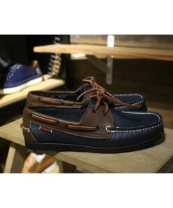 Handmade Leather Mocassin Docksides Boat Shoe