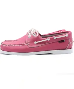 Men's Two Tone Bubblegum Pink Boat Shoe