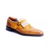 Carved Tassel PU Monk Shoe CP268