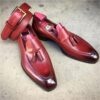 Classic Fringed Square Toe Tassel Loafer CP041