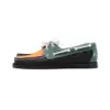 Three Tone Pale Green Quarter Deck Shoe