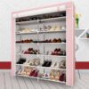 2712 Shoe Rack - 12 Tier - Pink Shopwice 2712 Shoe Rack - 12 Tier - Pink