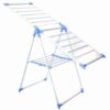 Foldable Cloth Drying Rack - Blue/White Shopwice Foldable Cloth Drying Rack - Blue/White