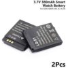 Smart Watch Battery for DZ09 / X6D /YX6 / V8 / QW09 / A1 / W8 - 2PCs - Black Shopwice Smart Watch Battery for DZ09 / X6D /YX6 / V8 / QW09 / A1 / W8 - 2PCs - Black