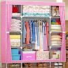 3-in-1 Portable Wardrobe 13014C - Pink Shopwice 3-in-1 Portable Wardrobe 13014C - Pink