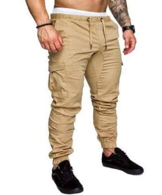 Khaki Brown Jogger Pant