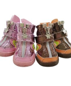 4Pcs Anti-slip Pet Boots Paw Protector