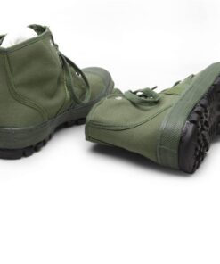 Tactical Lace up Army Green Canvas Boot