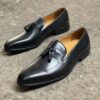 Dannino Black Tassel Loafer