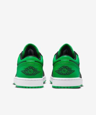 Nike Air Jordan 1 Low Lucky Green Mens heel