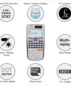 Scientific Calculator Version E 417 functions
