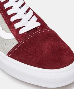 Vans Old Skool Canvas Grey/Wine Shopwice Vans Old Skool Canvas Grey/Wine
