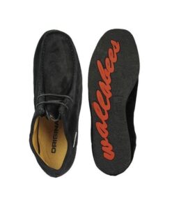 Wallabees Black Suede Shoe