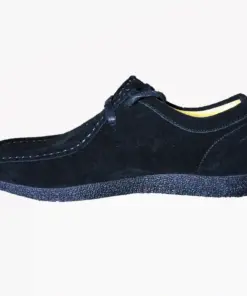 Wallabees Black Suede Shoe