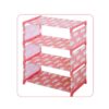 Cartoon Dustproof Shoe Rack Simple Combination Stand Shelf Cabinets