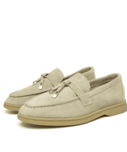 Smile Circle Cow Suede Tassel Flats 4