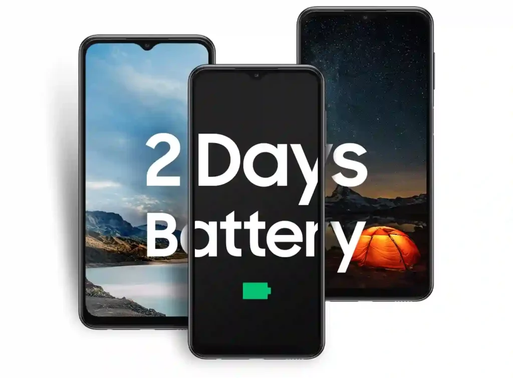 galaxy a23 2 days battery usage