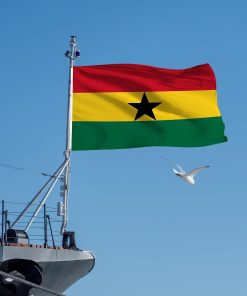 Ghana Flag 5 By 3 Feet Dimension