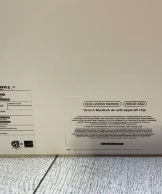 apple macbook air 2020 m1 chip 13 inches 8gb ram 256 storage