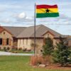 Ghana Flag 5 By 3 Feet Dimension