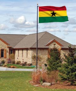 Ghana Flag 5 By 3 Feet Dimension