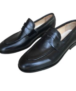 Hanslet Happy Shoe Black Penny Loafer Shopwice Hanslet Happy Shoe Penny Loafers