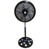 Delron 18B Round Base Standing Fan Blue